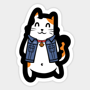 Cool Cat Sticker